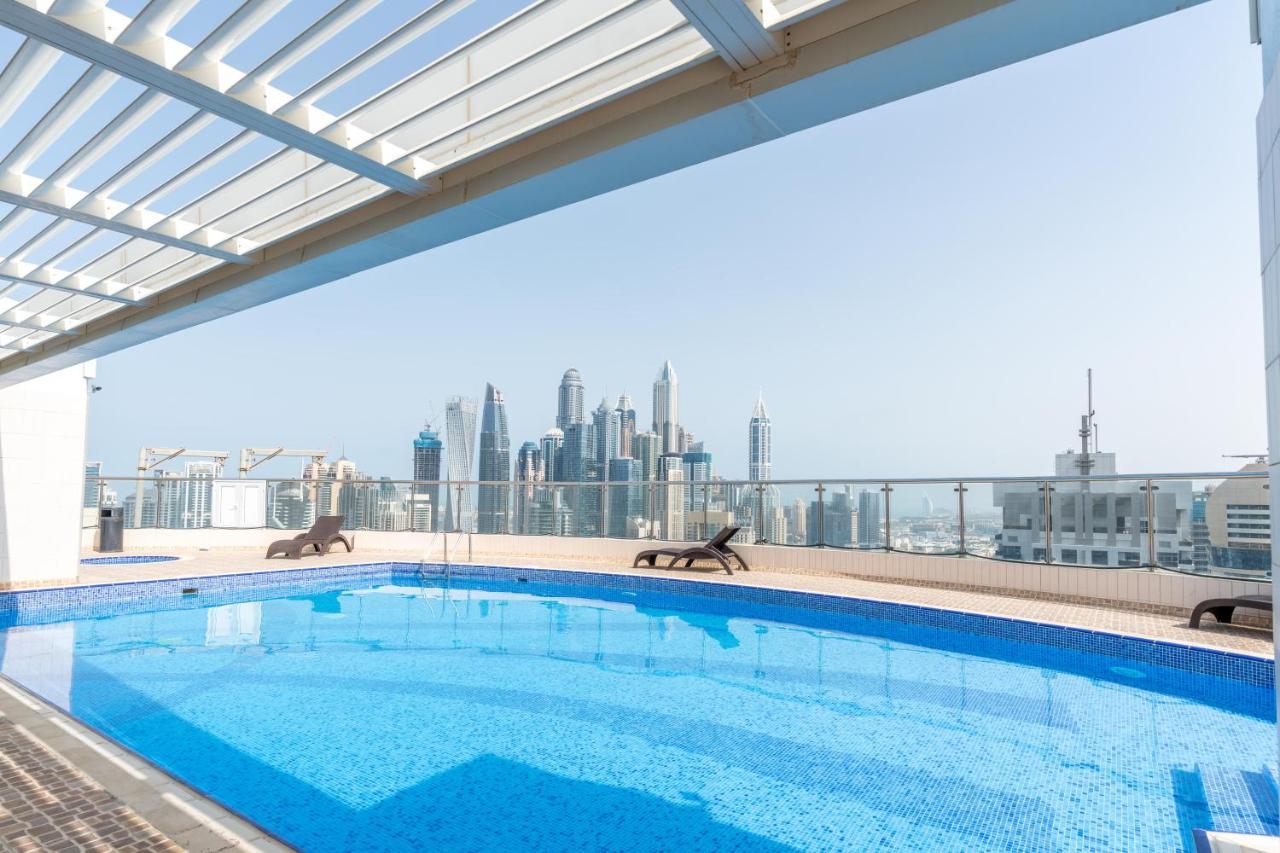 Modern 1Br Apartment In Jlt Next To Metro With City Views Дубай Екстер'єр фото