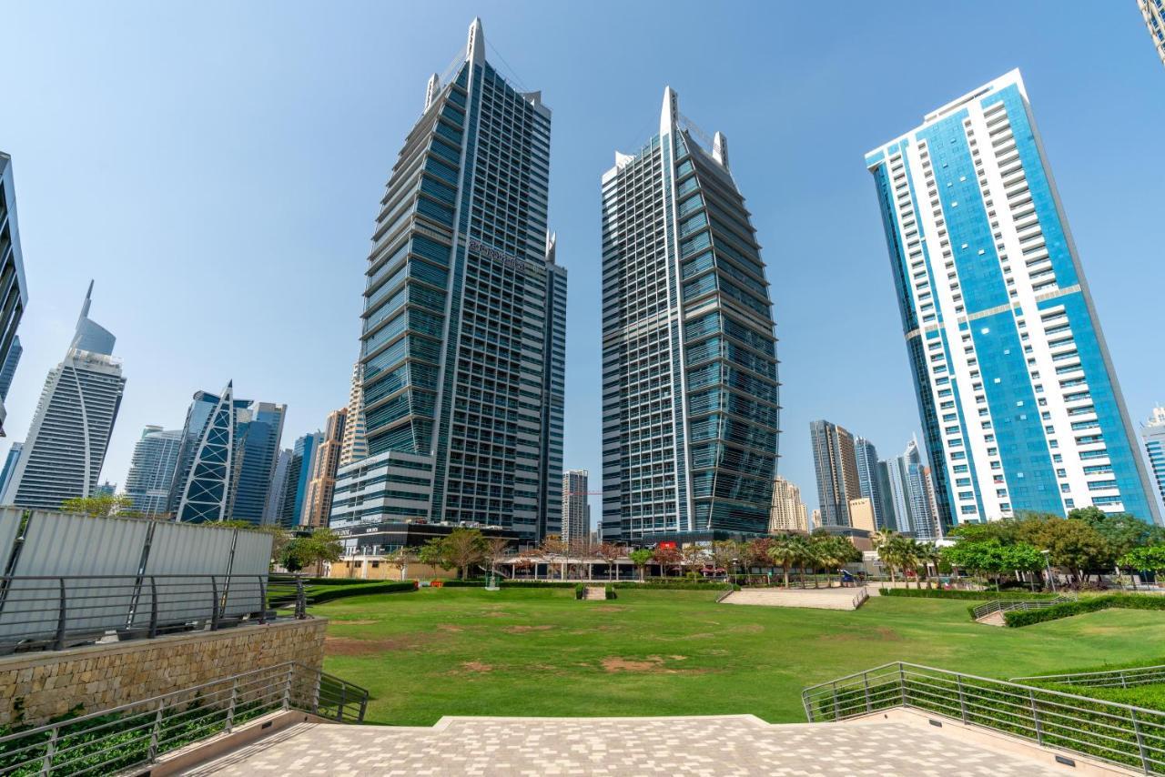Modern 1Br Apartment In Jlt Next To Metro With City Views Дубай Екстер'єр фото